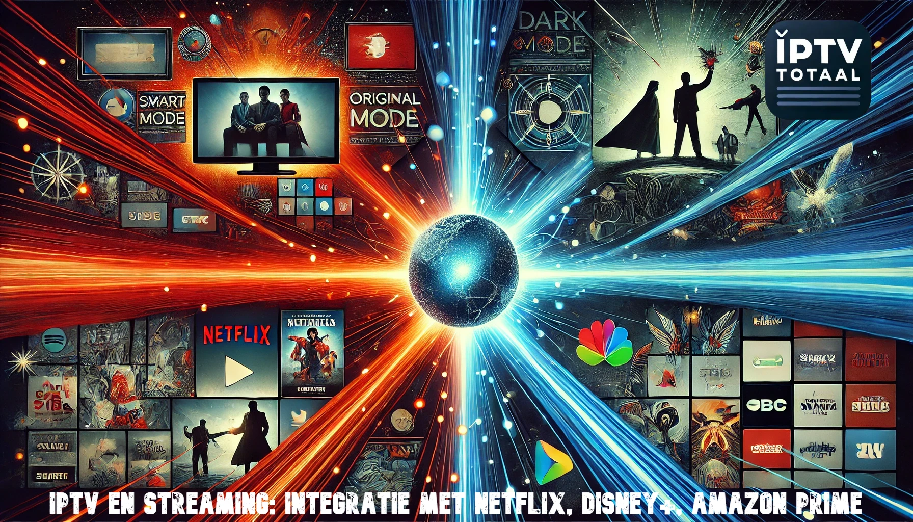 IPTV en Streaming: Integratie met Netflix, Disney+, Amazon Prime