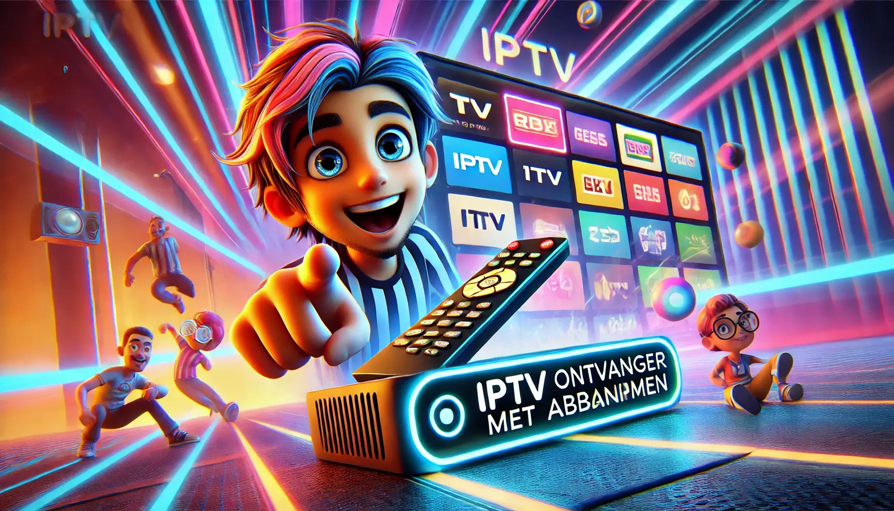 IPTV ontvanger met abonnement