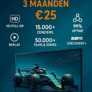 Premium IPTV 3 Maanden
