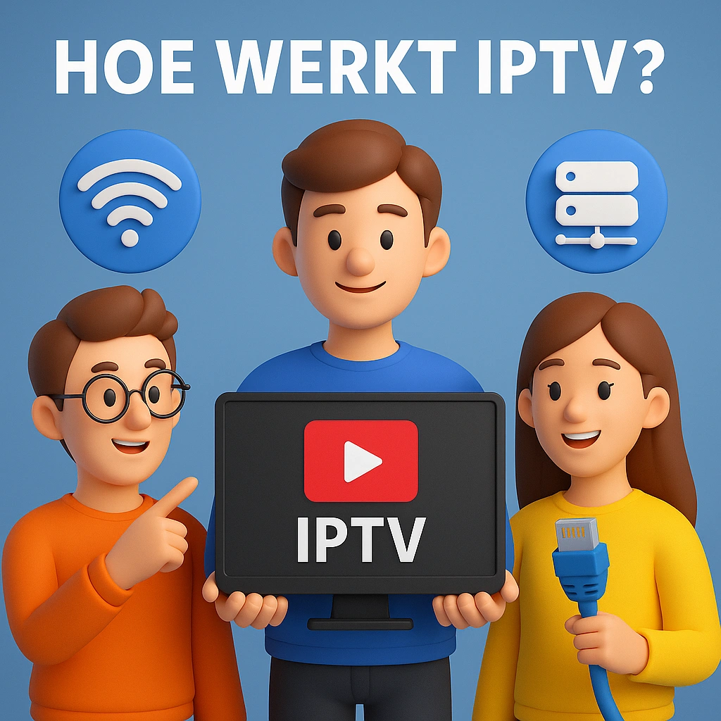 Hoe werkt IPTV?