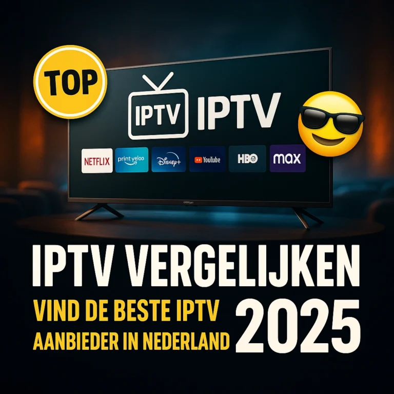 IPTV vergelijken 2025: vind de beste IPTV aanbieder in Nederland