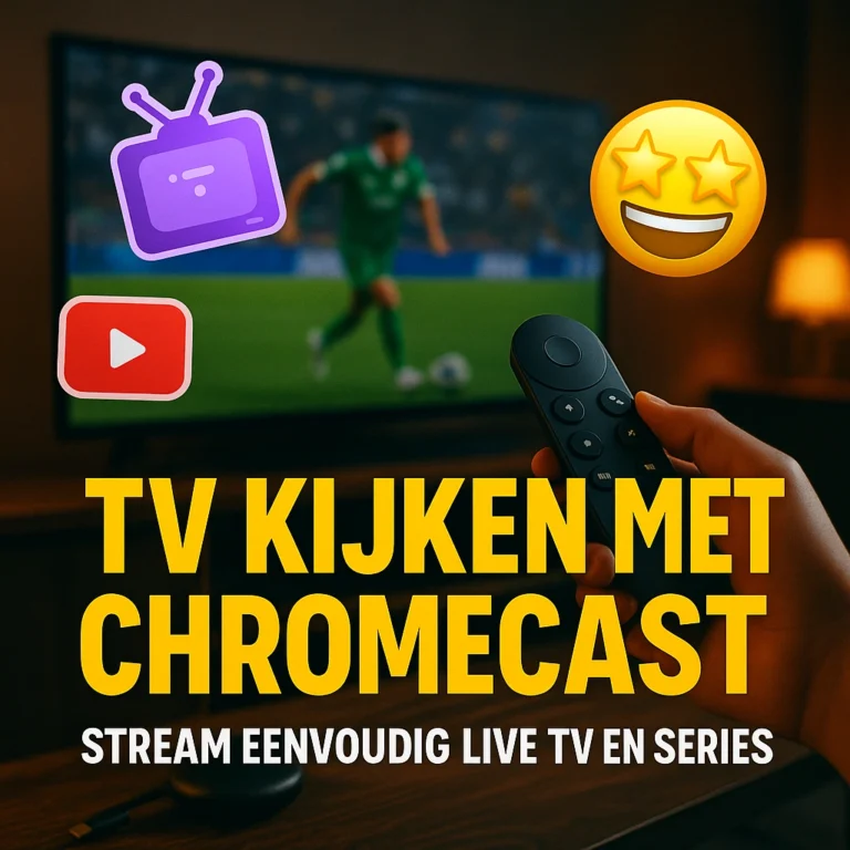 Tv kijken Chromecast: stream eenvoudig live tv en series (2025)