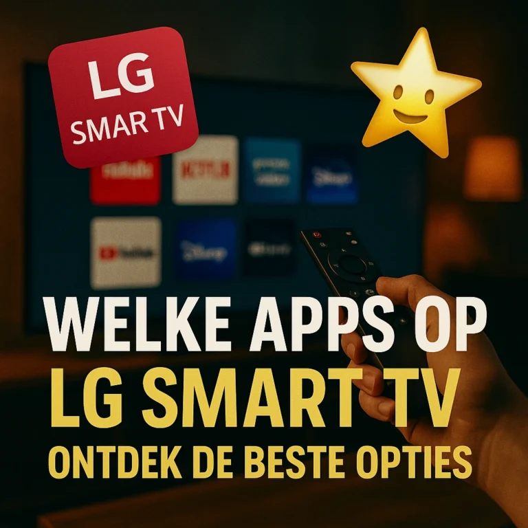 Welke apps op LG Smart TV – Ontdek de beste opties